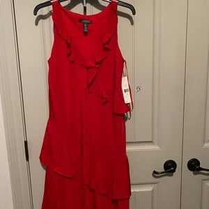 Beautiful Red Ralph Lauren dress!!!